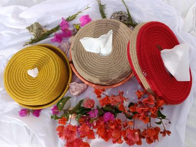 Distributeur Papier en corde naturelle