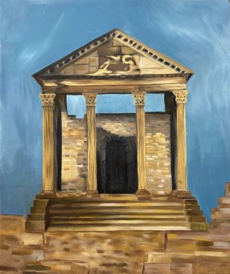 Tableau décoratif du Capitole de Dougga