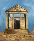 Tableau décoratif du Capitole de Dougga