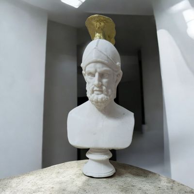 Sculpture décorative "Hannibal Barca" – Résine artisanale 